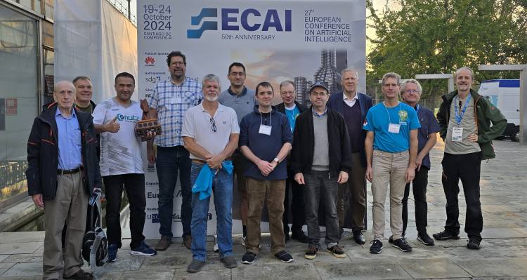 photo of participants at final World Computer Chess Championship hosted by ICGA (International Computer Games Association)